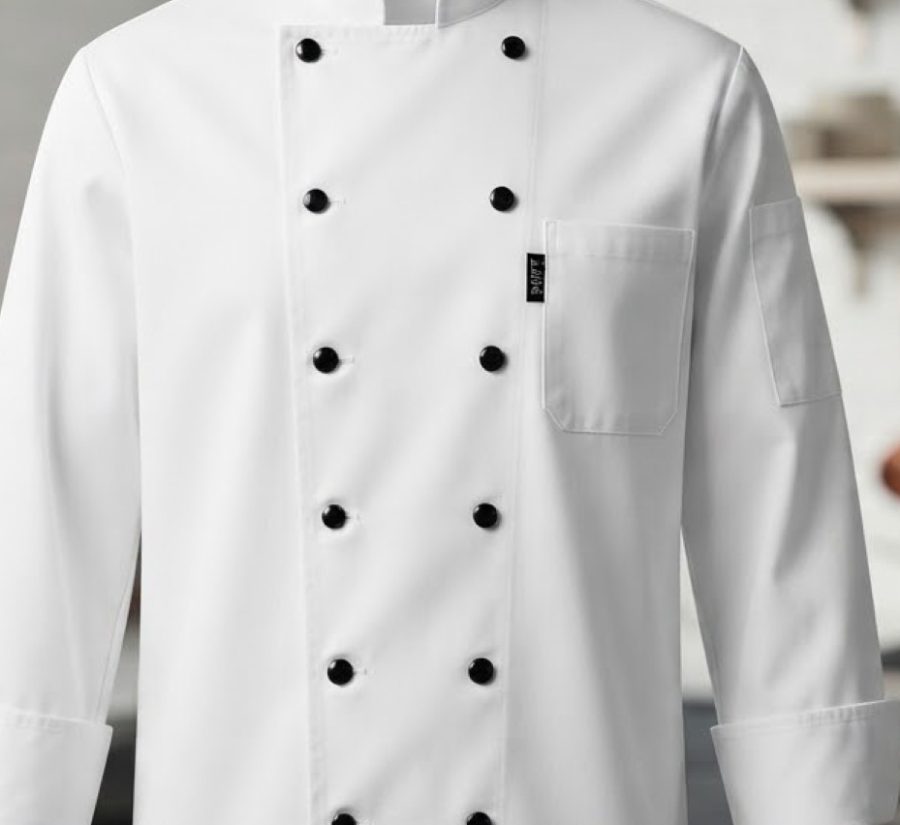 Chef Coat — Double Breasted — alternate view